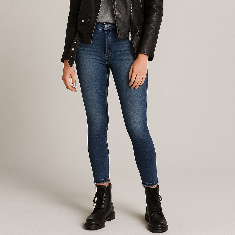 Rag & Bone Blue Skinny Jeans